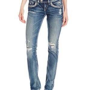 Silver Jeans Tuesday Baby Boot Size 30 W 33 L